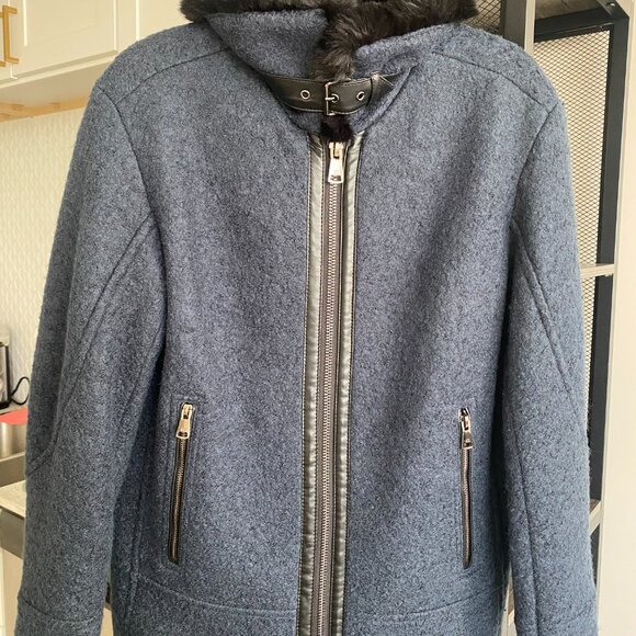 Kenneth Cole Women's Wool Coat - Picture 2 of 9